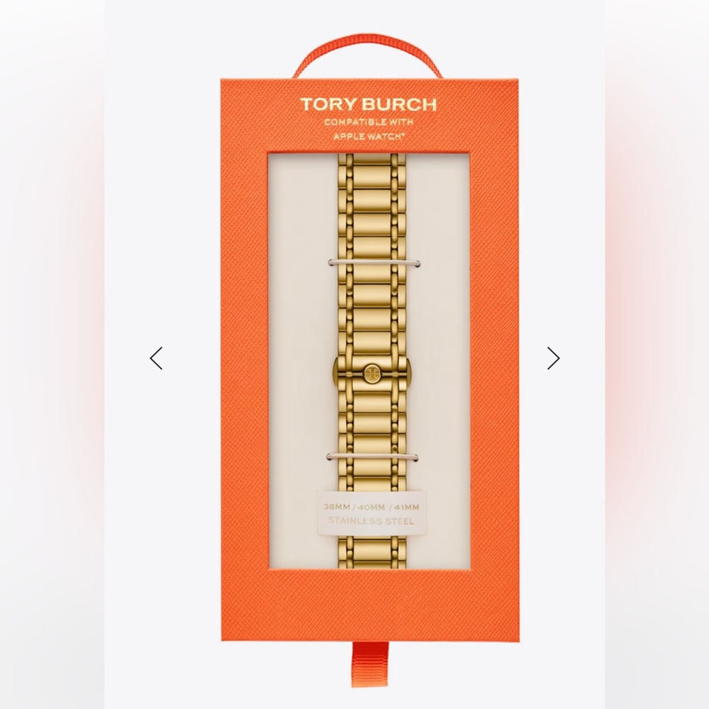 Tory Burch MILLER Gold tone band for Apple Watch - Picture 4 of 4